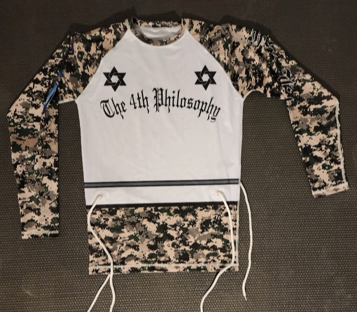 Long-Sleeve RushGuard Merika Camo