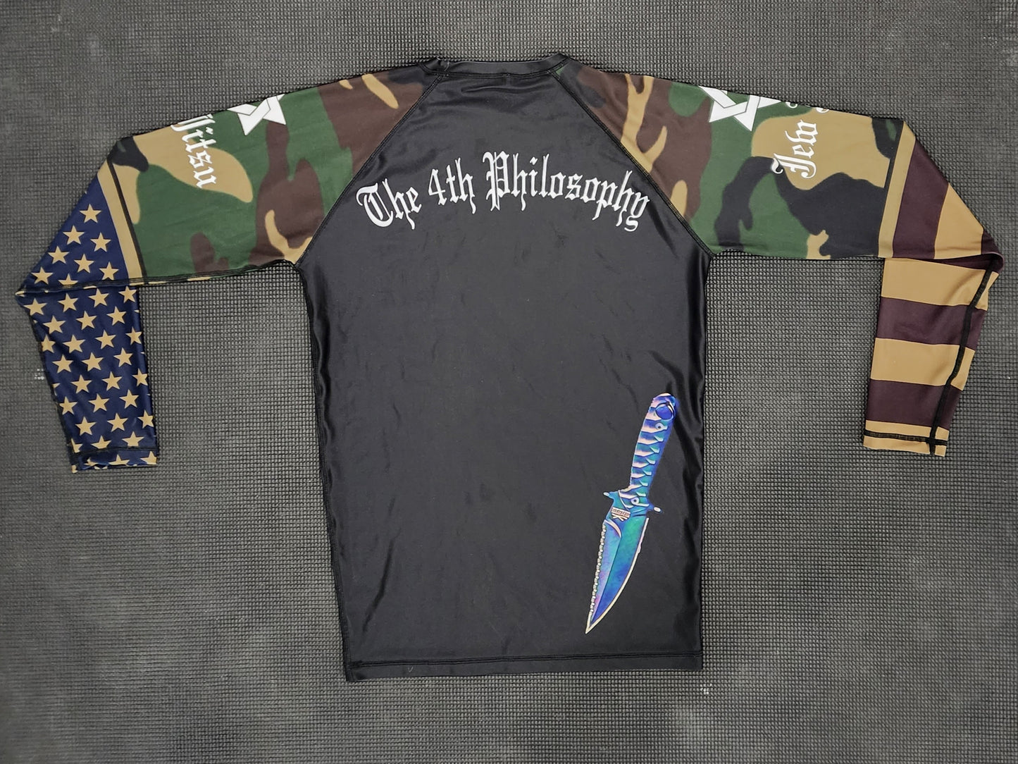Long Sleeve Rushguard Tzizit Camo