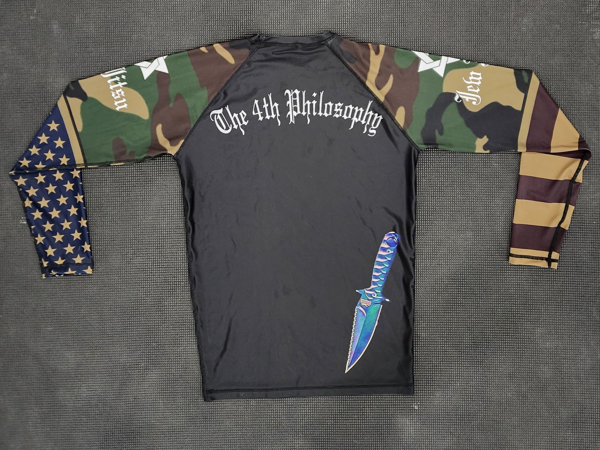Long Sleeve Rushguard Tzizit Camo