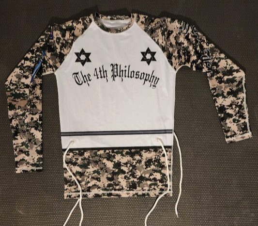 Long-Sleeve RushGuard Merika Camo