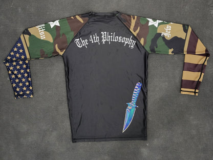 Long Sleeve Rushguard Tzizit Camo