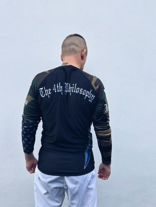 Long Sleeve Rashguard Merika Camo